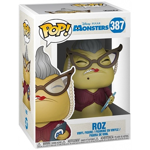 Funko Pop Lot of 3 Moster's Inc #386 Boo, #387 Roz, #388 Chef