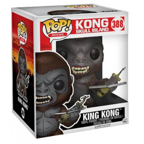 King Kong (Supersized) dans sa boîte