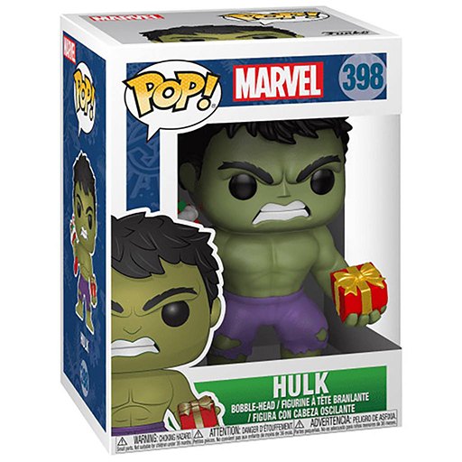 Hulk (Holiday) dans sa boîte