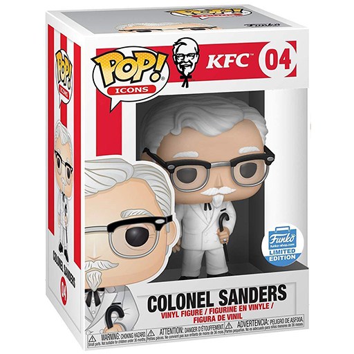 Colonel Sanders (Cane) dans sa boîte