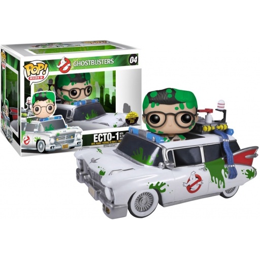 Ecto-1 with Dr. Egon Spengle