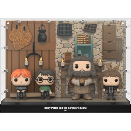 POP Hagrid's Hut (Ron, Harry, Hagrid & Hermione) (Harry Potter)