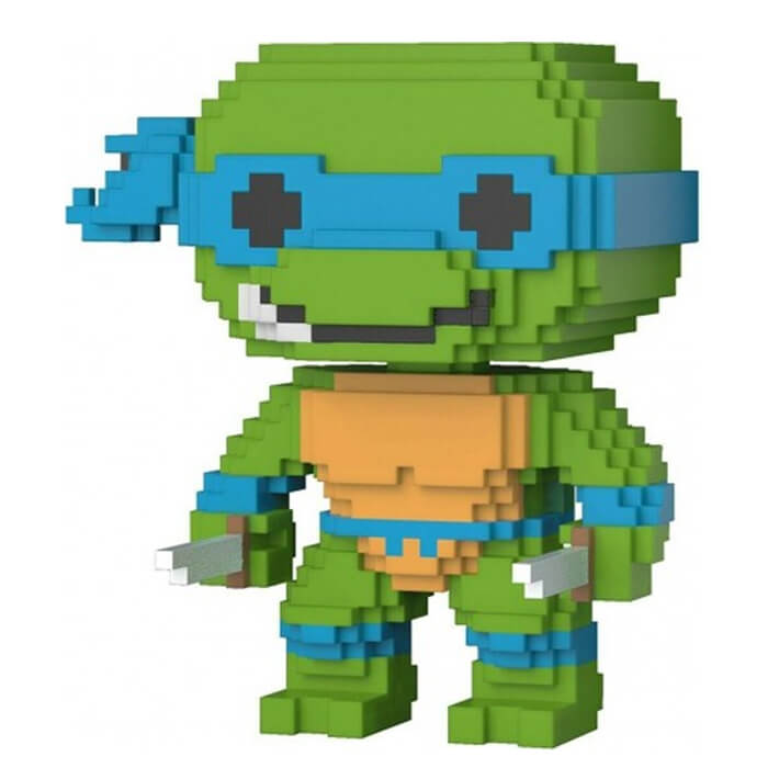 Teenage Mutant Ninja Turtles Funko Pop 04-8-Bit Leonardo vinyl figure 