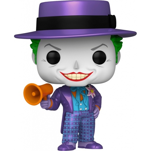 Figurine Funko POP The Joker (Batman 1989) (Metallic) (Batman Quadrilogy)