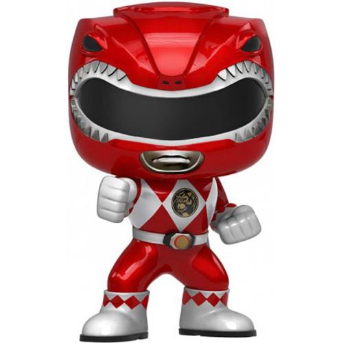 Funko POP Red Ranger (Metallic) (Power Rangers)