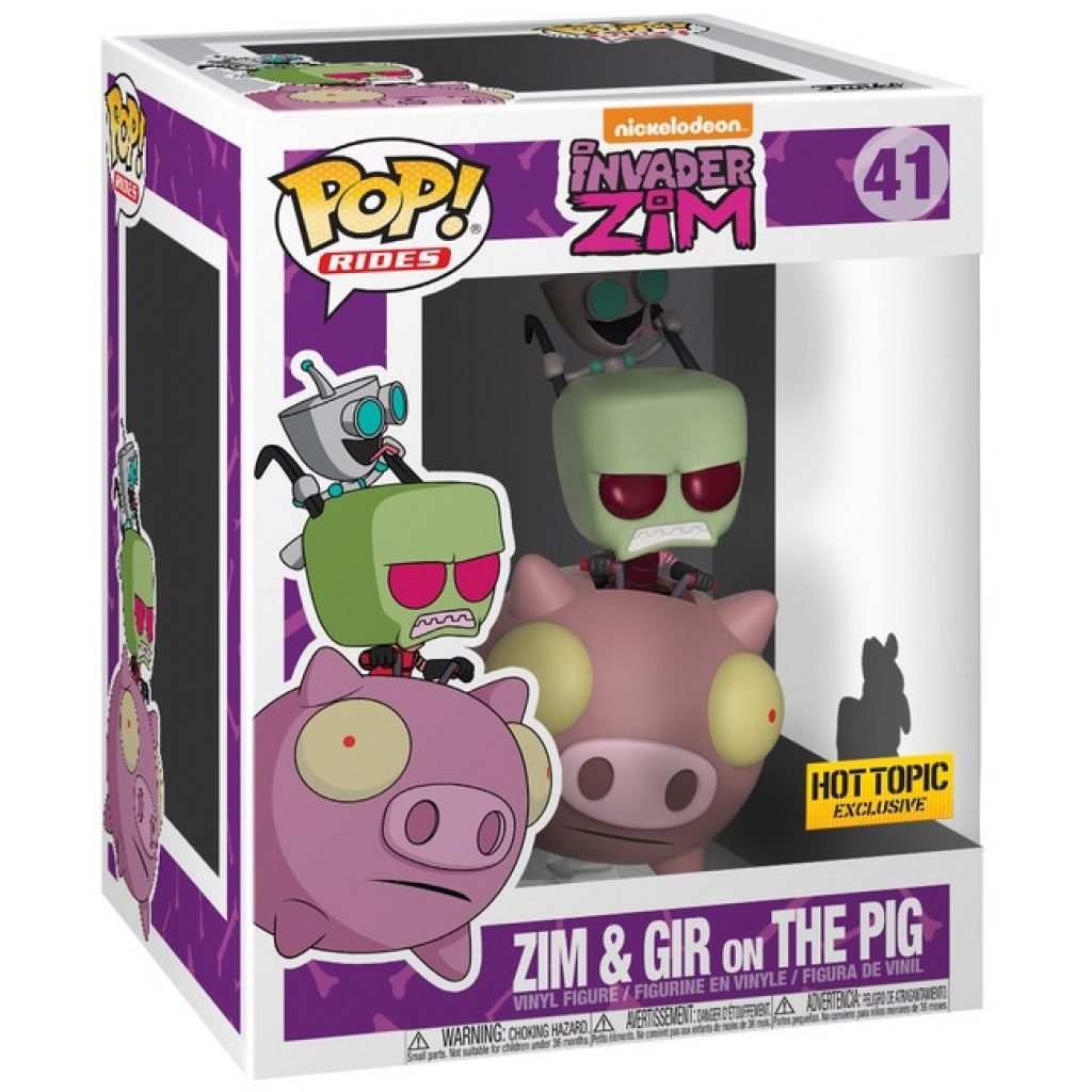 Zim & GIR on Pig