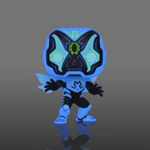 Figurine Funko POP Blue Beetle (Dia de los DC) (Glow in the Dark) (DC Super Heroes)