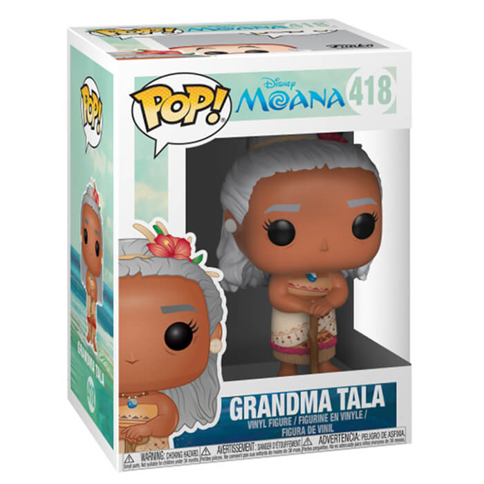Pop Disney Moana 418 Grandma Tala Funko Figure 99091 for sale online 