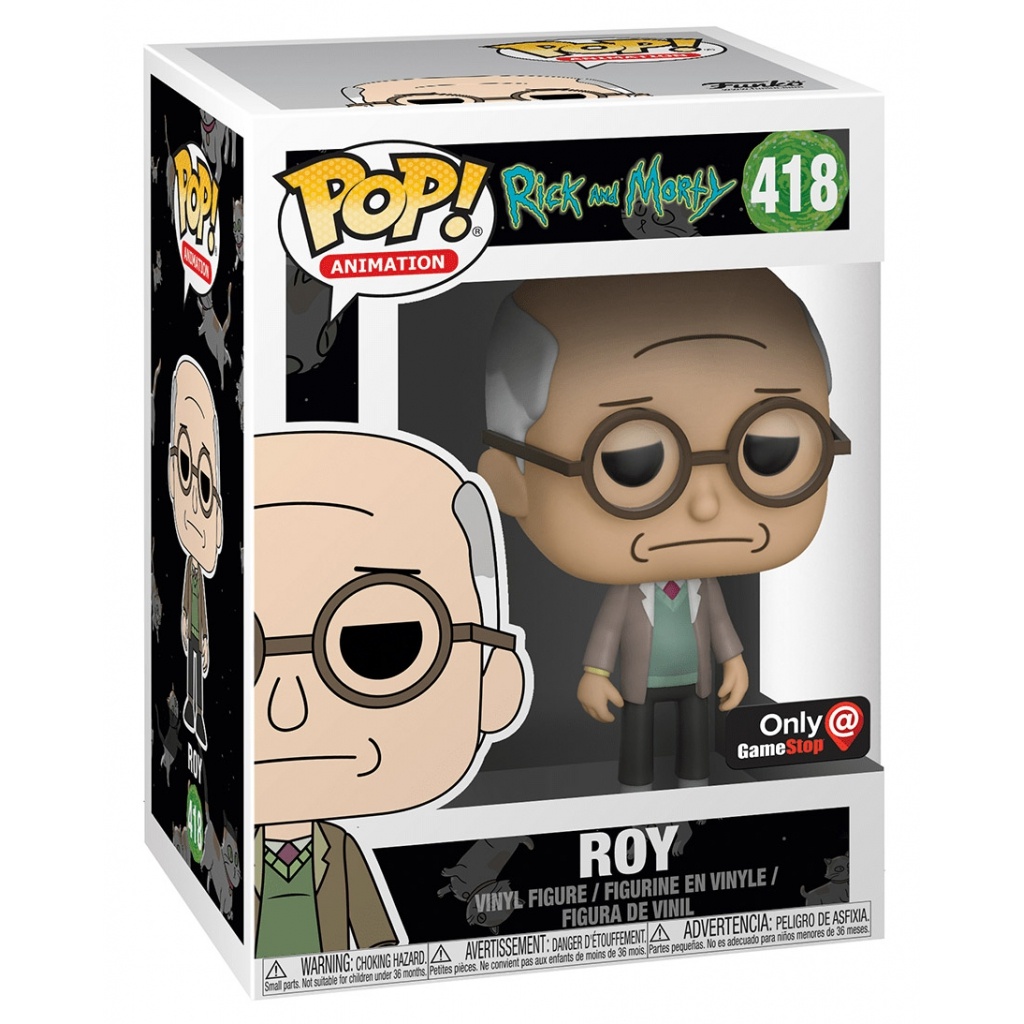 Roy Edición Especial 418 muy coleccionable rara Brandnew Funko Pop Rick y Morty 