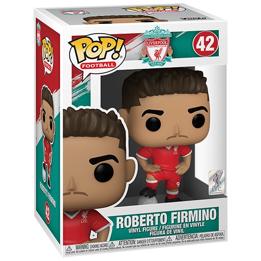 Roberto Firmino (Liverpool) dans sa boîte