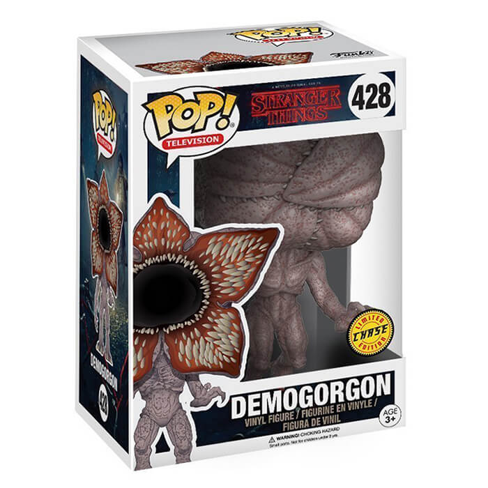 Demogorgon closed face (Chase) dans sa boîte