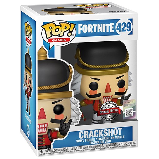 Games #429 Figur Funko Fortnite Battle Royale Crackshot Christmas POP 