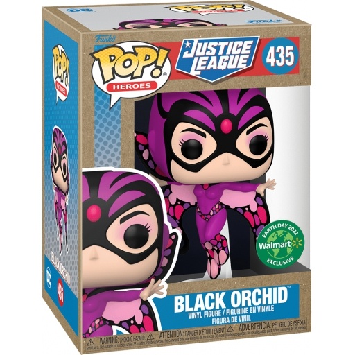 Black Orchid dans sa boîte