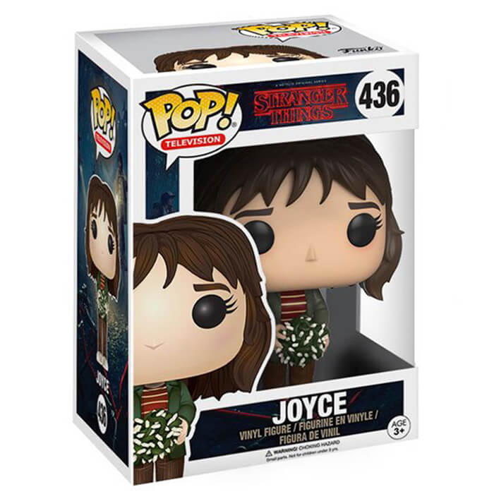 Joyce Byers with lights