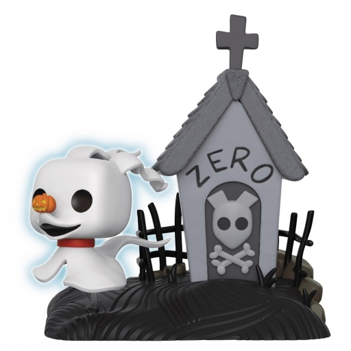 Figurine Funko POP Zero in doghouse (Chase) (The Nightmare Before Christmas)