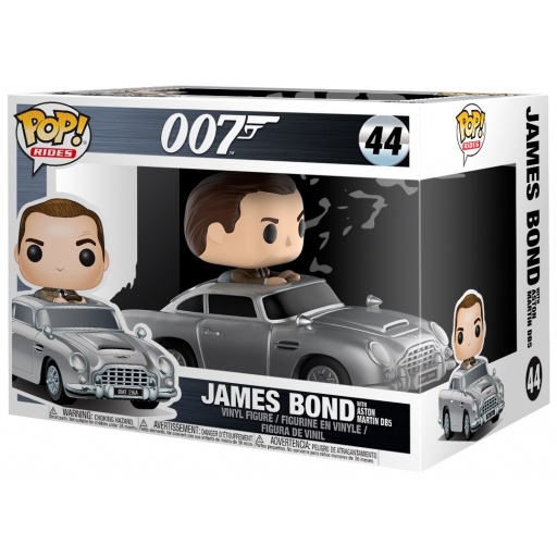 James Bond with Aston Martin DB5