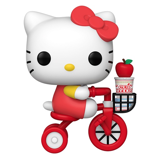 Funko POP Hello Kitty riding Bike with Noodle Cup (Sanrio)