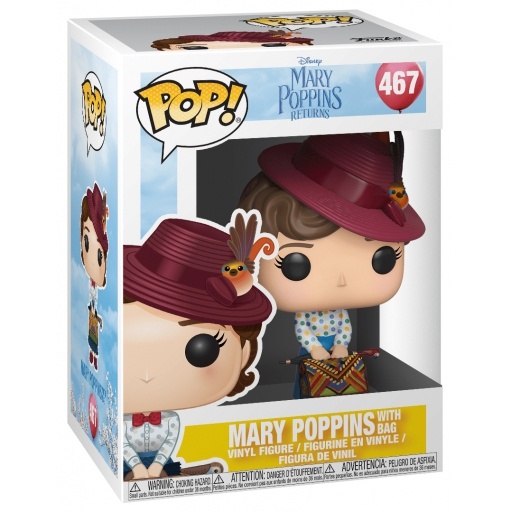 Mary Poppins with Bag dans sa boîte