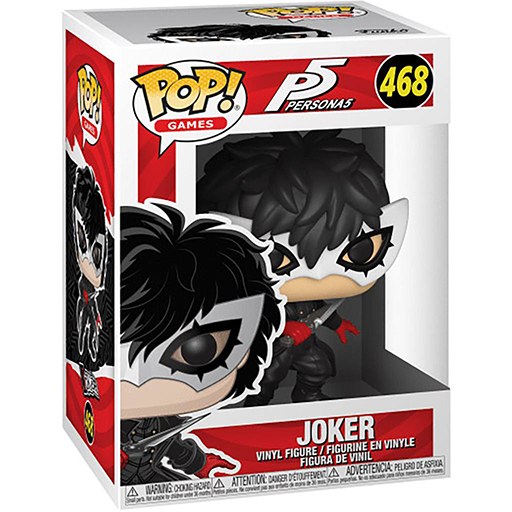 Funko Pop Joker Persona 5 Figure No 468 Brand New* Slight box dmg 