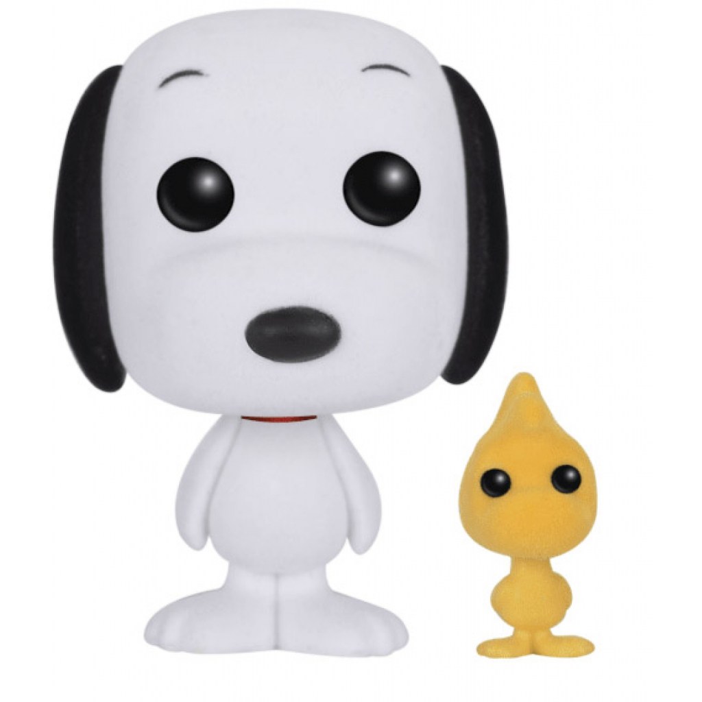 Figurine Funko POP Snoopy & Woodstock (Flocked) (Peanuts)