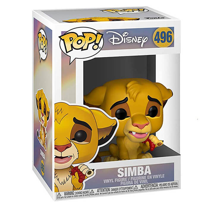 Simba with Grub