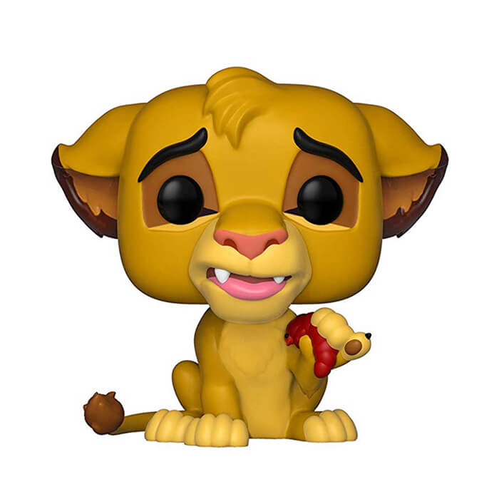 Funko POP Simba with Grub (The Lion King)