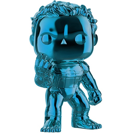 Figurine Funko POP Hulk (Blue & Chrome) (Avengers: Endgame)