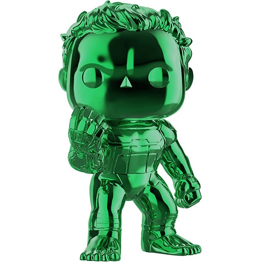 Figurine Funko POP Hulk (Green & Chrome) (Avengers: Endgame)