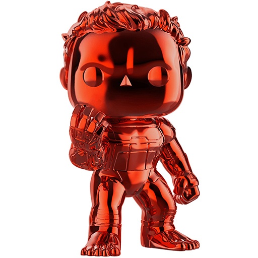 Figurine Funko POP Hulk (Red & Chrome) (Avengers: Endgame)