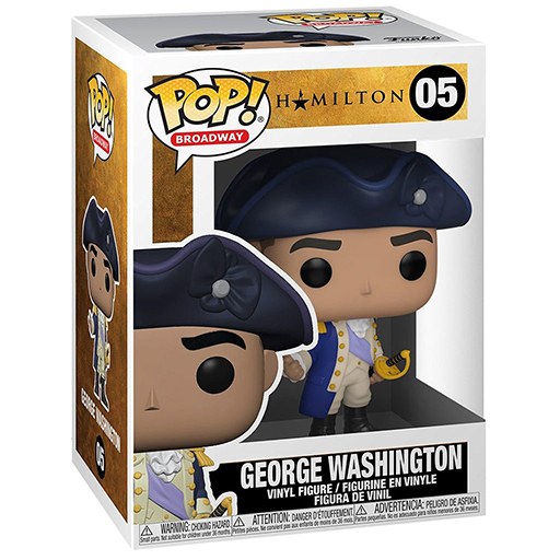 George Washington dans sa boîte