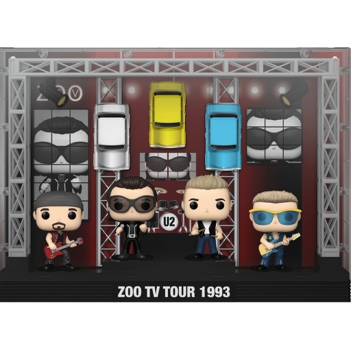 Figurine Funko POP U2: Zoo TV Tour 1993 (U2 ZooTv)