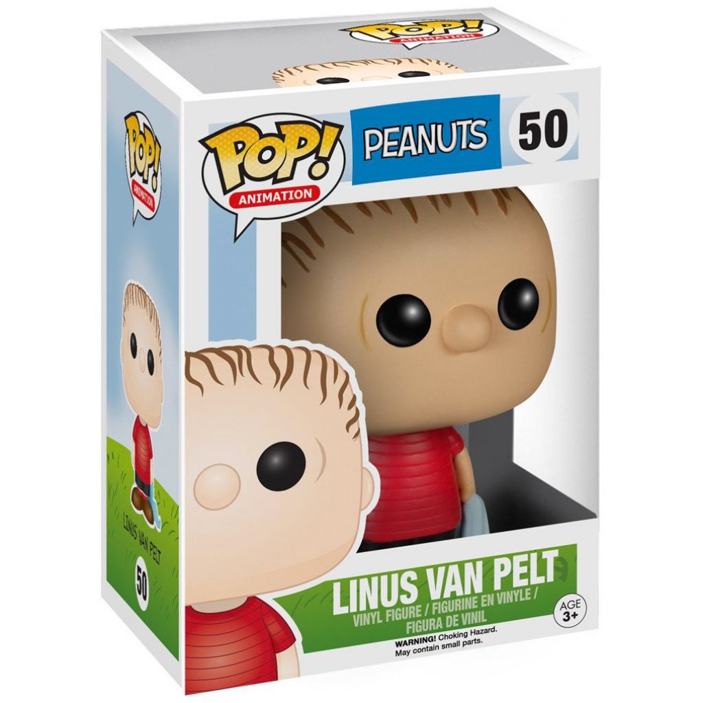 Nr.50 Linus van Pelt Vinyl-Sammelfigur ca.9 cm groß Peanuts Funko Pop 