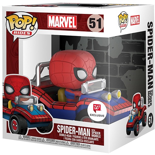 Spider-Man (with Spidermobile) dans sa boîte