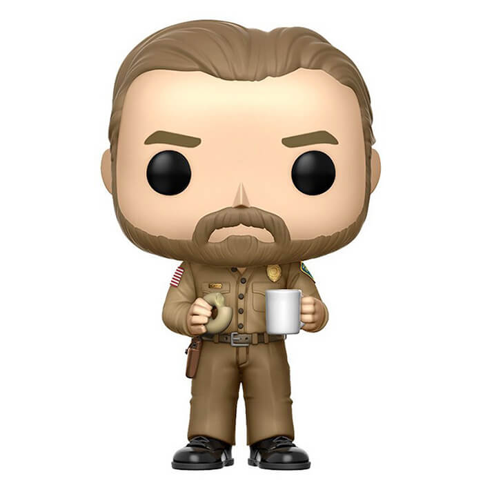 Jim Hopper with donut (Chase) unboxed