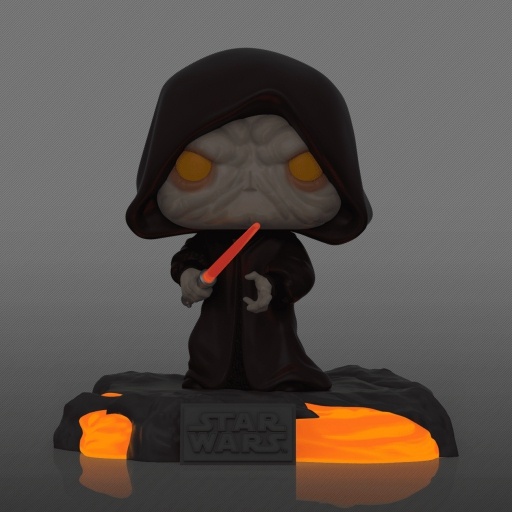 Red Saber Series Volume 1: Darth Sidious (Glow in the Dark) unboxed