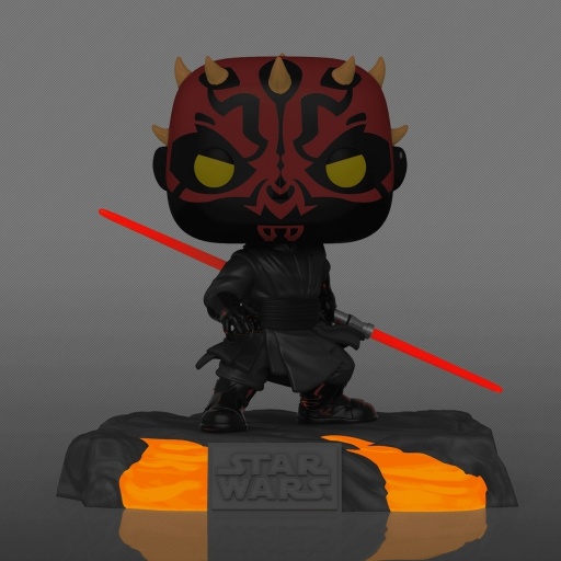 Red Saber Series Volume 1: Darth Maul (Glows in the Dark) unboxed