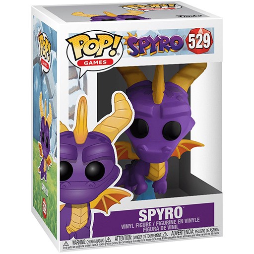 Spyro dans sa boîte