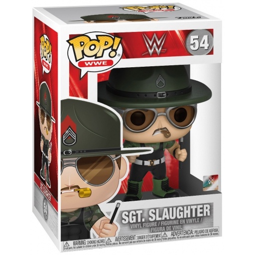 Slaughter Funko figure 09882 Pop WWE 54 Sgt 