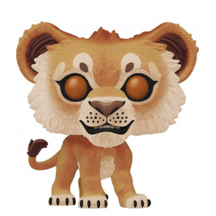 Figurine Funko POP Simba (Flocked) (The Lion King)