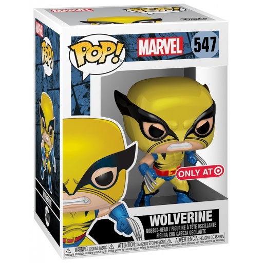 Wolverine (Metallic) dans sa boîte