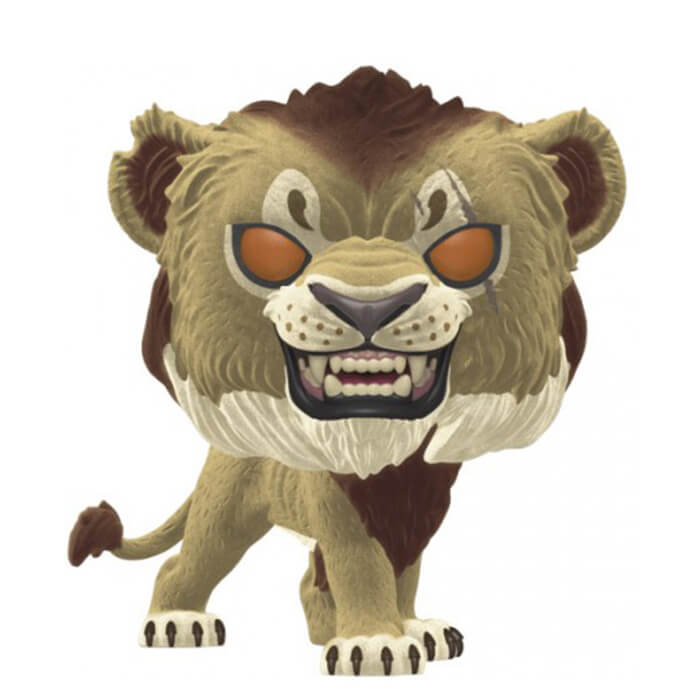 Figurine Funko POP Scar (Flocked) (The Lion King)