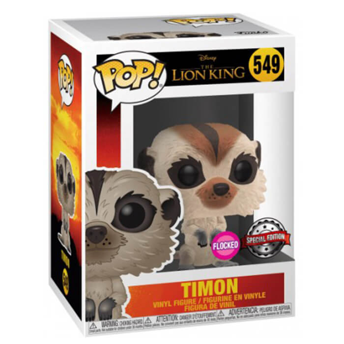 funko pop timon flocked