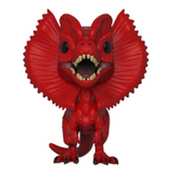 Figurine Funko POP Dilophosaurus (Red) (Jurassic Park)