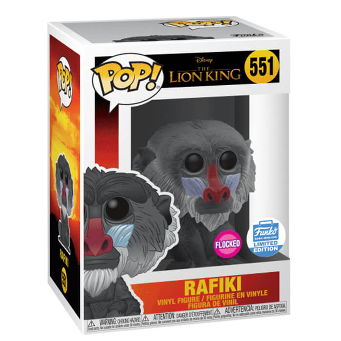 Funko pop cheap rafiki flocked