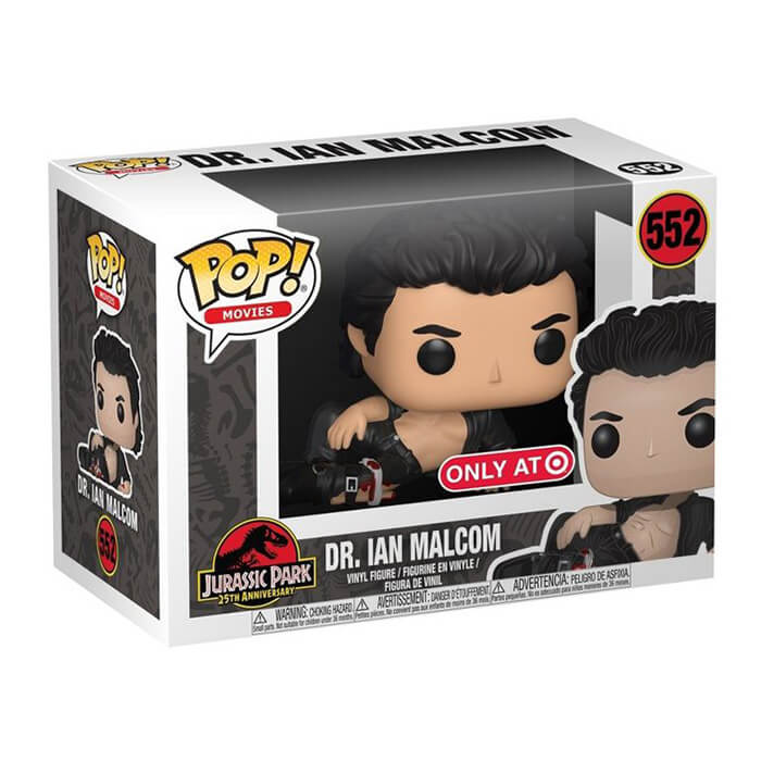 Injured ian malcolm cheap funko pop