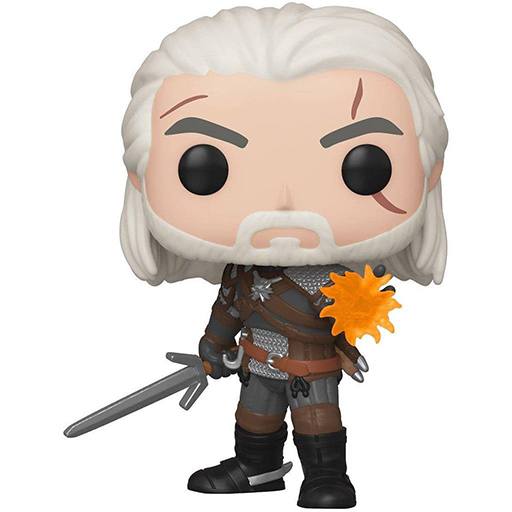 Figurine Funko POP Geralt (IGNI) (Witcher)