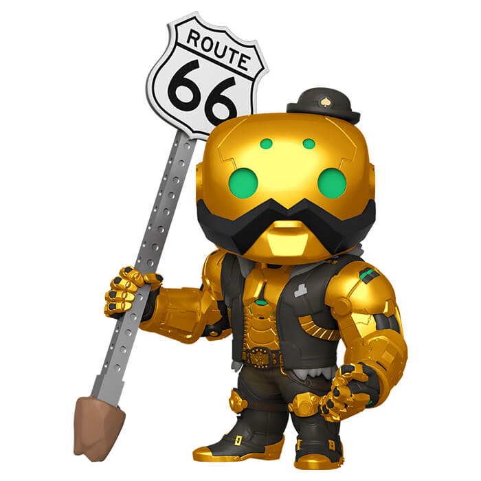 Figurine Funko POP B.O.B (Metallic) (Overwatch)