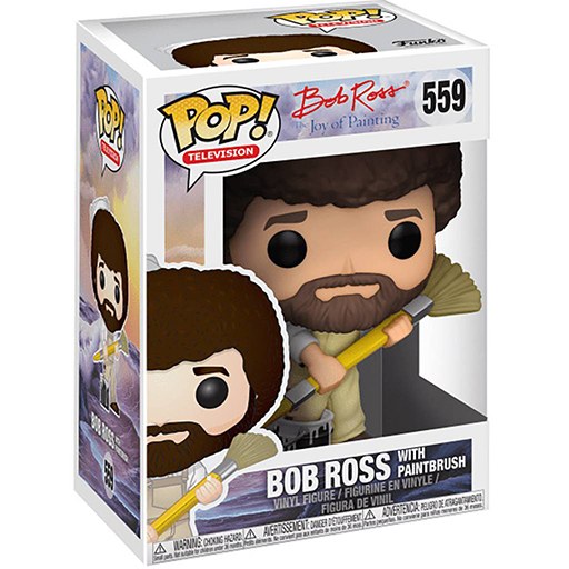 Bob Ross (with Paintbrush)