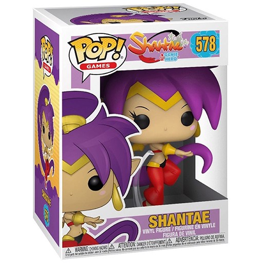 Shantae dans sa boîte