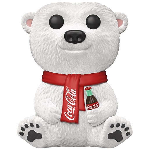 Figurine Funko POP Coca- Cola Polar Bear (Flocked) (Ad Icons)